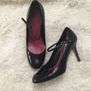 Kate Spade Black Patent Leather Mary Jane Pumps